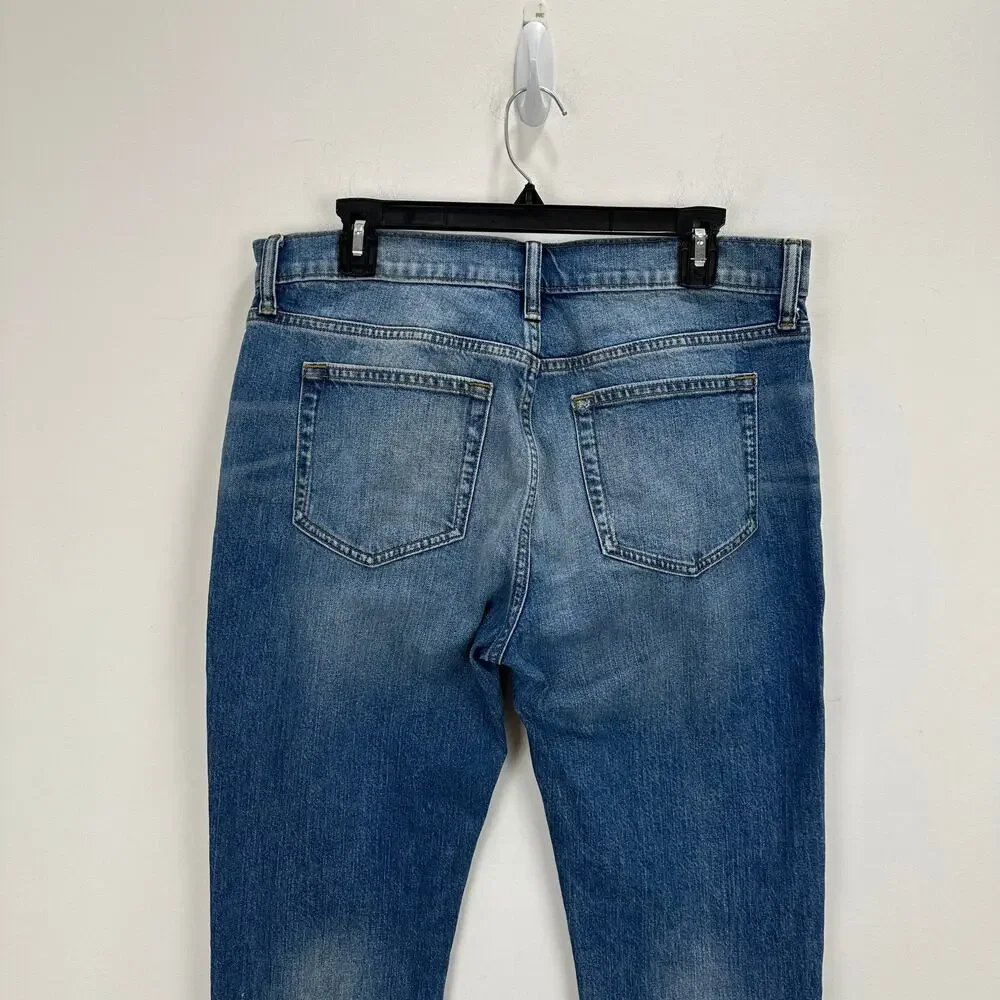 J.Crew Slim Fit Jean Vintage Flex Jean Tapered Mid Rise Blue Mens W33 L32